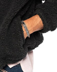 Helvano | Herren Fleecejacke mit Kapuze