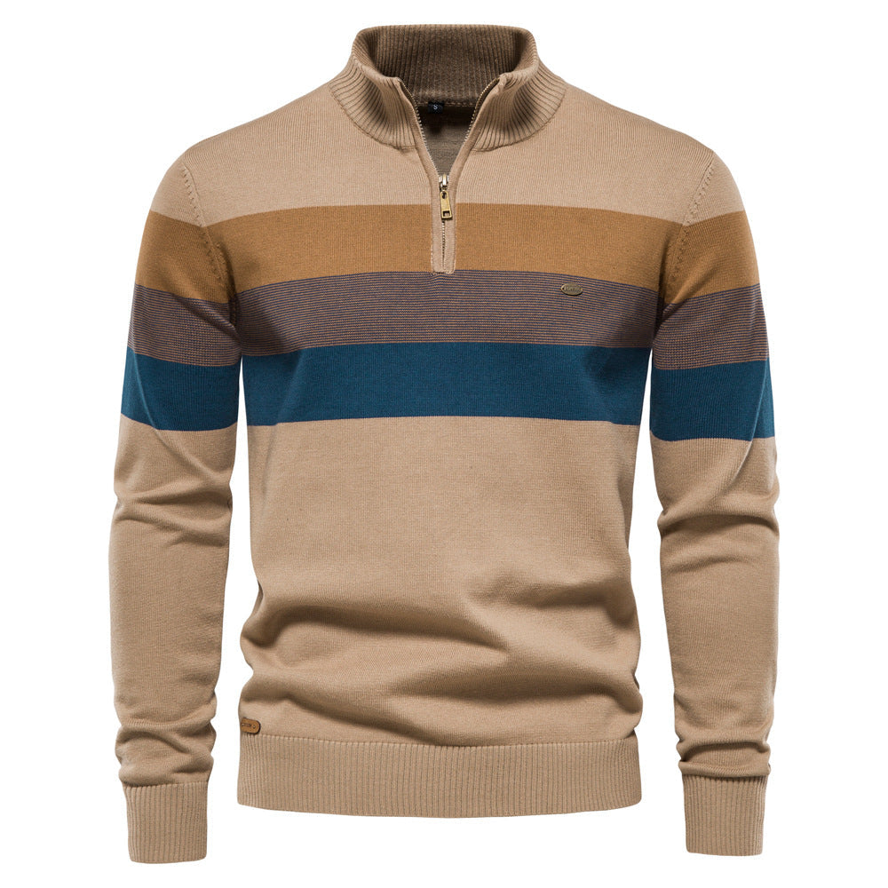 Helvano | Argyle Kaschmir-Pullover für Herren