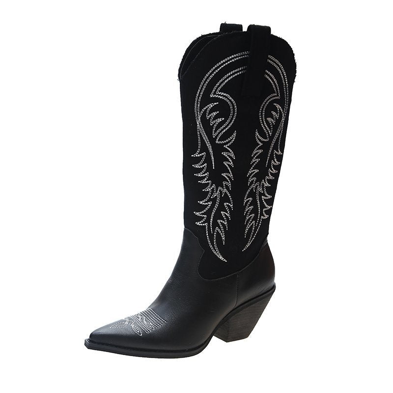 Helvano | Cowboystiefel für Damen in Schwarz