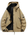 Helvano | Damen Windbreaker mit Kapuze und Stehkragen