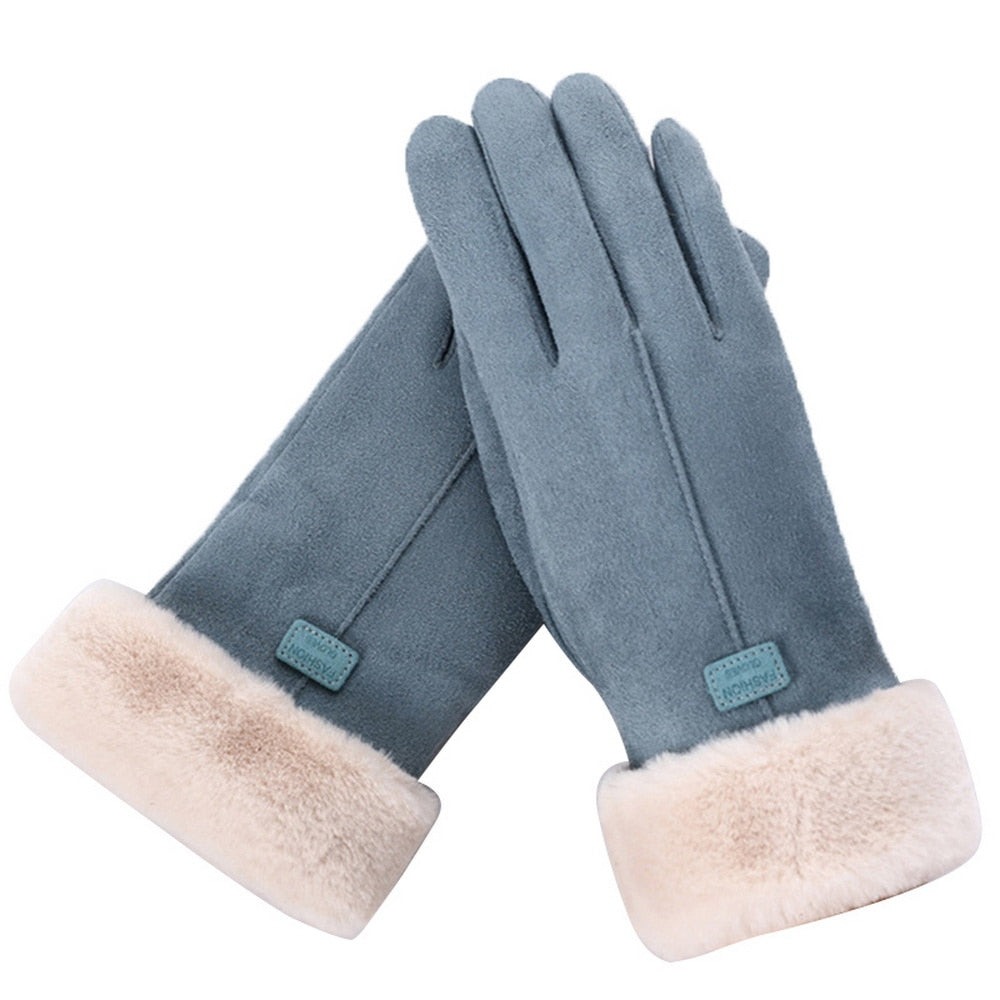 Helvano | Flauschige Winterhandschuhe für Damen