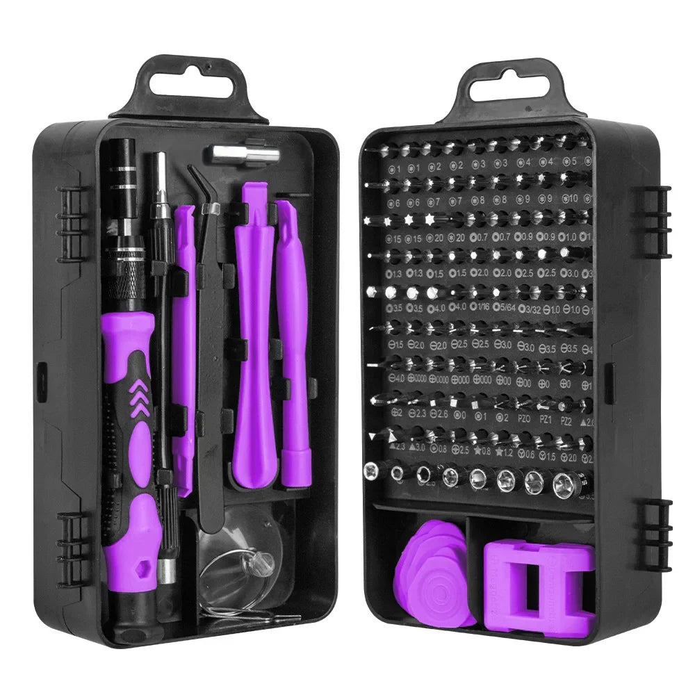 Helvano | Präzisions-Schraubendreher-Set 115-in-1 mit Magnet