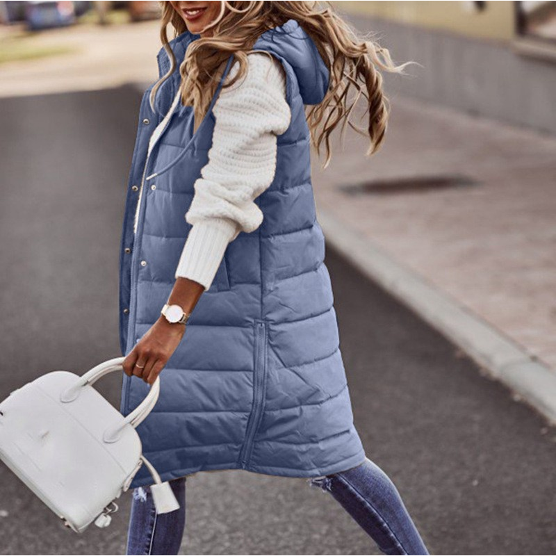 Helvano | Langer Bodywarmer für Damen