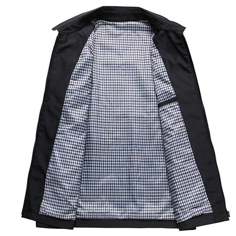 Helvano | Herrenjacke mit Stehkragen