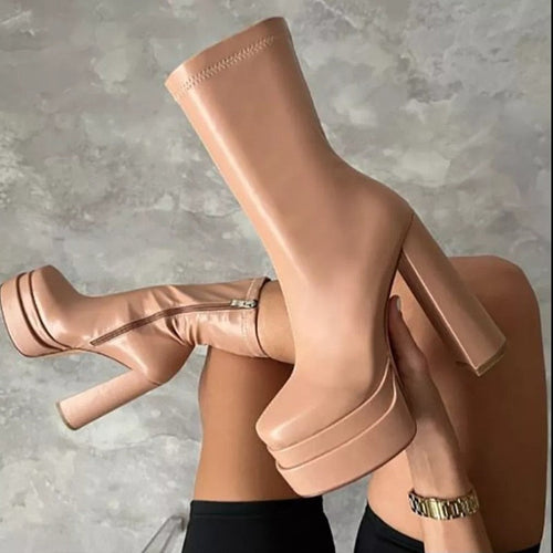Helvano | Flache Stiefeletten für Damen