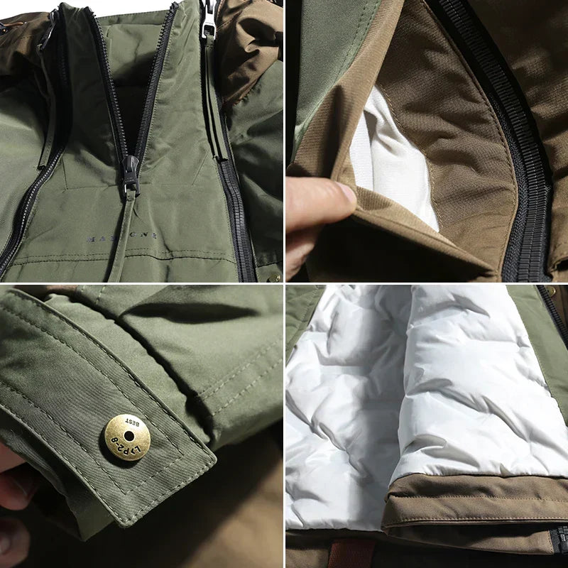 Helvano | Herrenjacke mit Doppel-Zip
