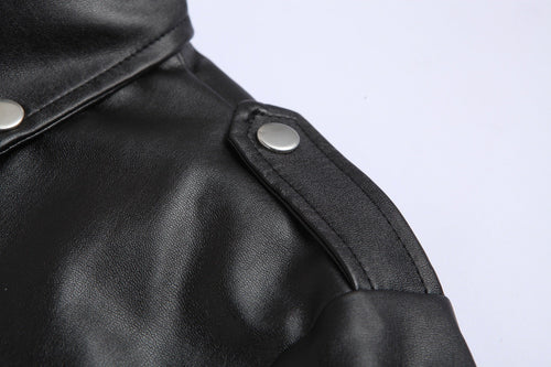 Helvano | Slim-Fit Herrenjacke mit Stehkragen in Schwarz