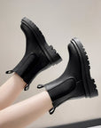Helvano | Kniehohe Damenstiefel im Retro-Stil