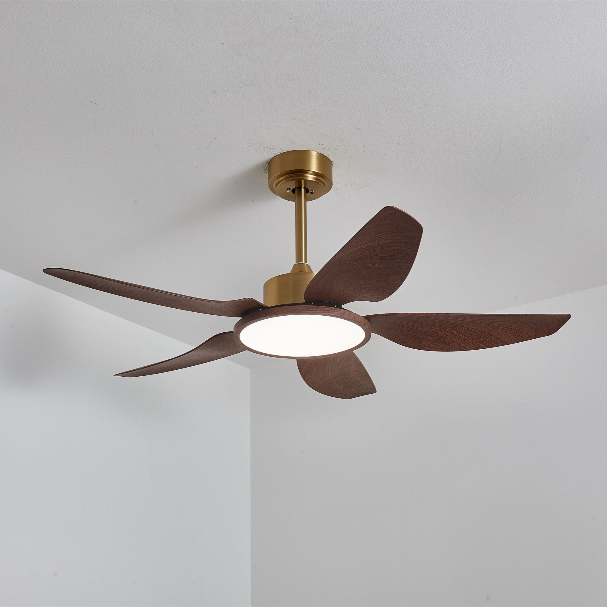 Helvano | Deckenventilator mit LED-Licht und Fernbedienung