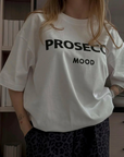 Helvano | Damen T-Shirt mit Prosecco-Print