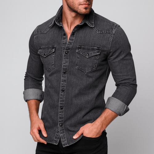 Helvano | Jeanshemd Slim Fit