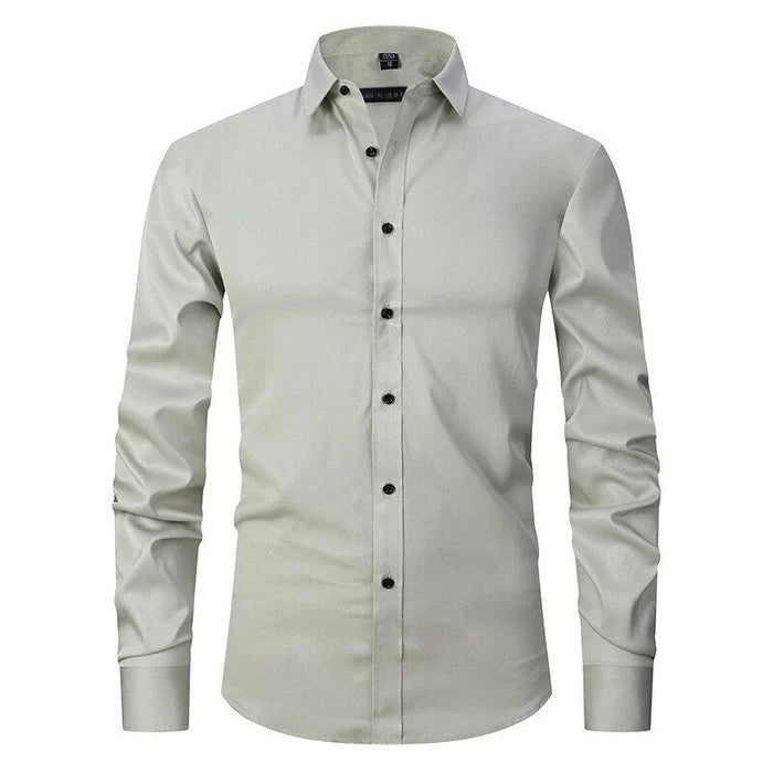 Soviska | Elastyczna koszula męska slim fit
