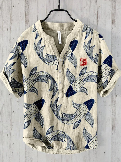 Helvano | Herrenhemd mit Print