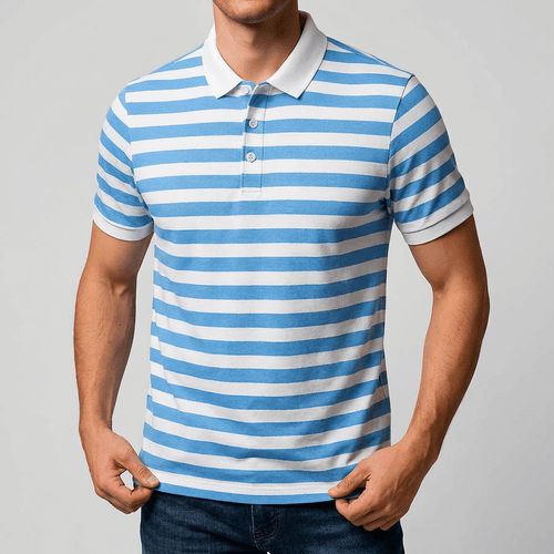Helvano | Poloshirt mit Streifen