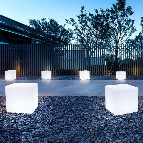 Helvano | LED-Würfel Gartenlampe