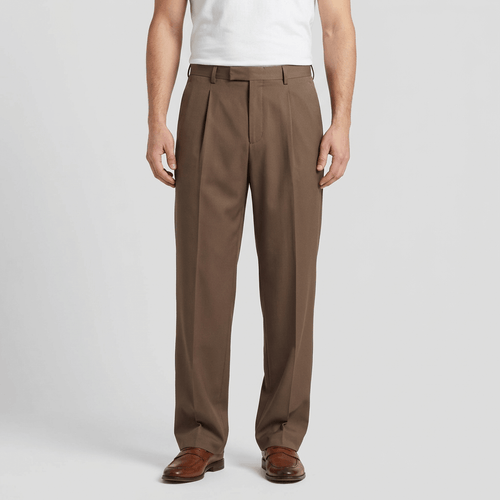 Helvano | Weite Bundfaltenhose