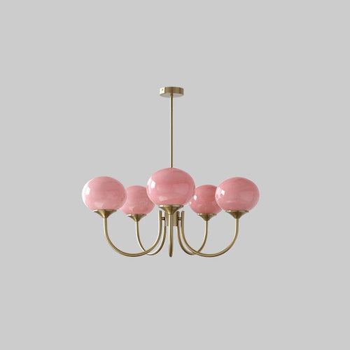 Helvano | Moderner Glas-Kronleuchter