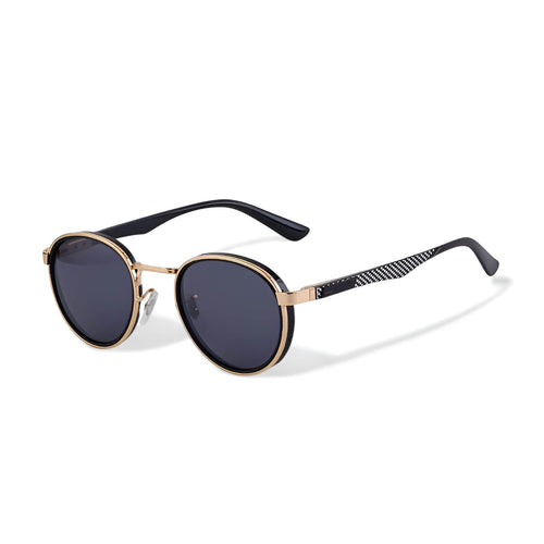 Helvano | Runde Vintage-Sonnenbrille aus Metall