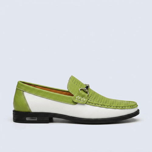 Helvano | Perforierte Leder-Loafer