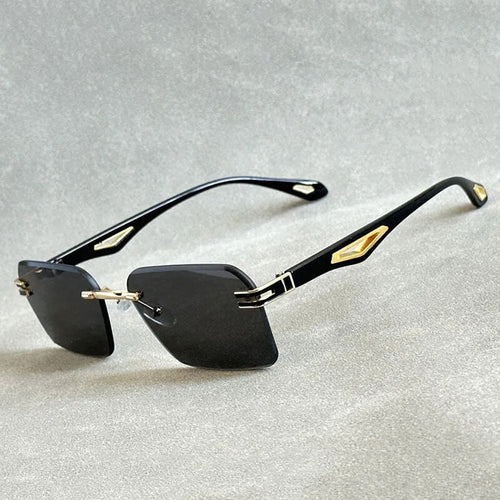 Helvano | Getönte eckige Sonnenbrille mit UV400-Schutz