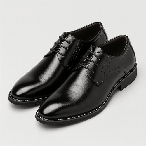 Helvano | Geschnürte Herren-Halbschuhe mit Brogue-Details