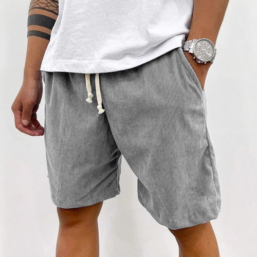Helvano | Herren Cord-Shorts mit Kordelzug