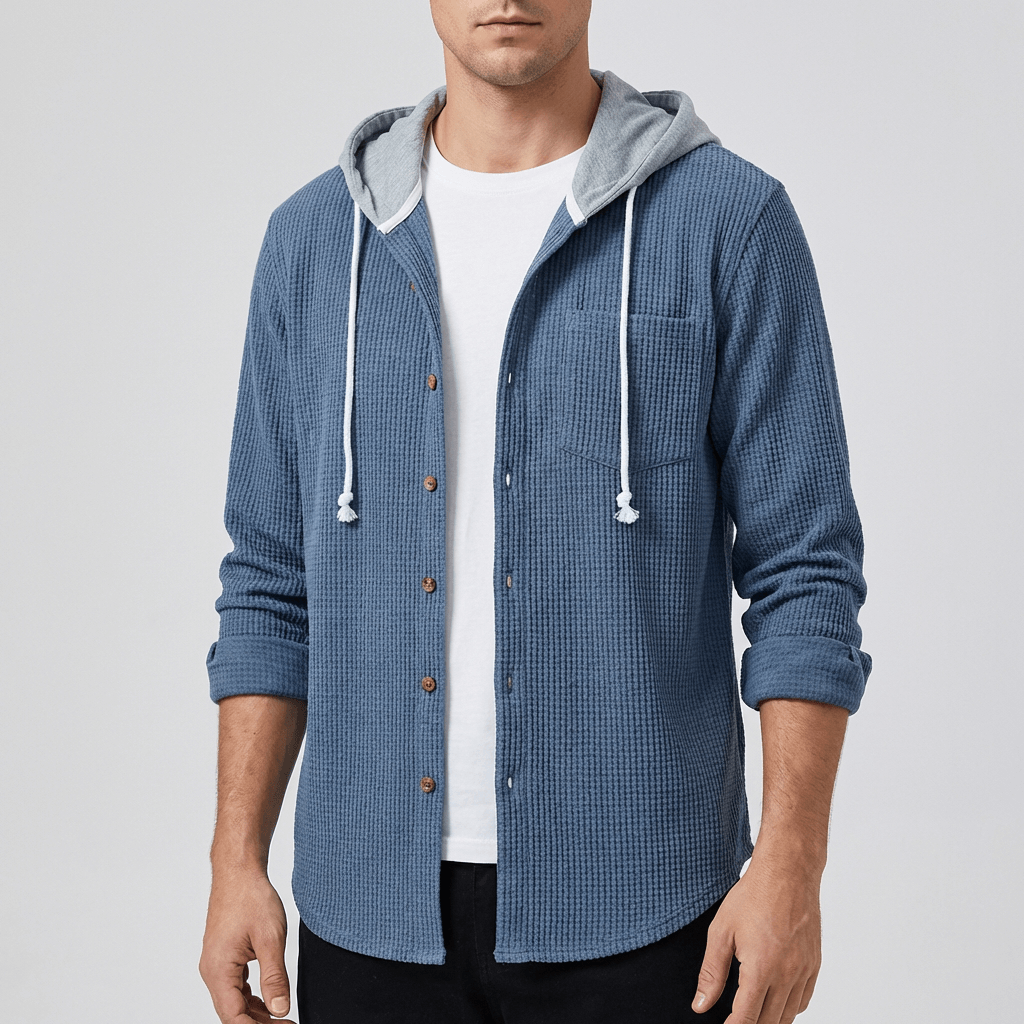 Soviska | Teksturowana bluza z kapturem