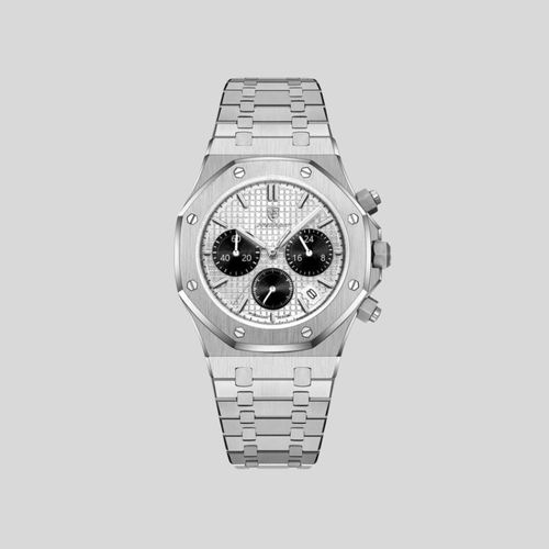 Helvano | Herren-Chronograph mit Edelstahlarmband