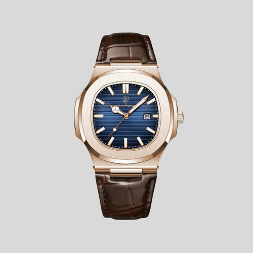 Helvano | Herren-Armbanduhr mit Lederarmband