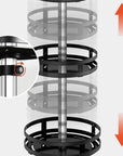 Helvano | Drehbares Aufbewahrungsregal 360°