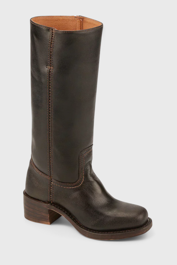 Helvano | Kniehohe Stiefel mit Absatz für Damen