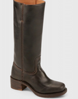 Helvano | Kniehohe Stiefel mit Absatz für Damen