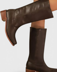 Helvano | Kniehohe Stiefel mit Absatz für Damen