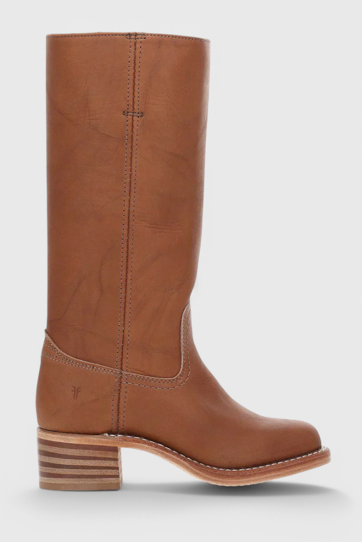 Helvano | Kniehohe Stiefel mit Absatz für Damen