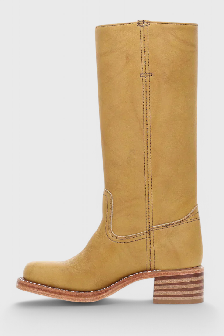 Helvano | Kniehohe Stiefel mit Absatz für Damen