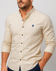 Helvano | Slim-Fit Herrenhemd mit langen Ärmeln