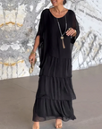 Helvano | Fliessendes Maxikleid für Damen