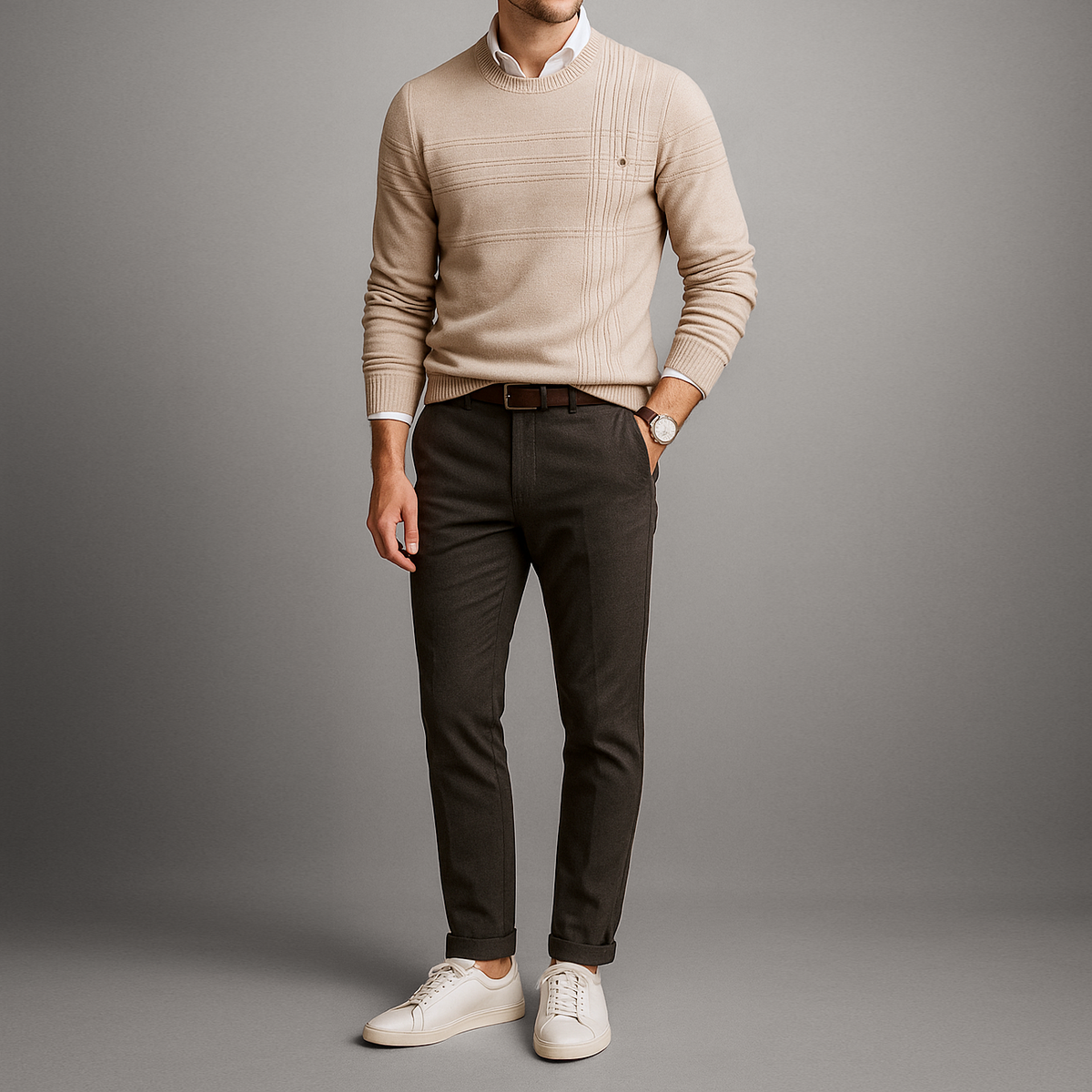 Helvano | Klassischer Herren-Pullover
