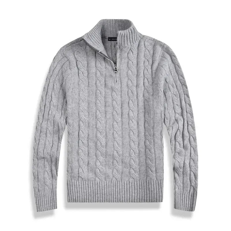 Helvano | Herren Troyer-Pullover mit Reissverschluss