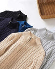 Helvano | Herren Troyer-Pullover mit Reissverschluss