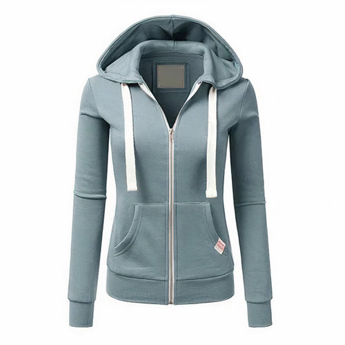 Helvano | Damen Kapuzenjacke mit Reissverschluss