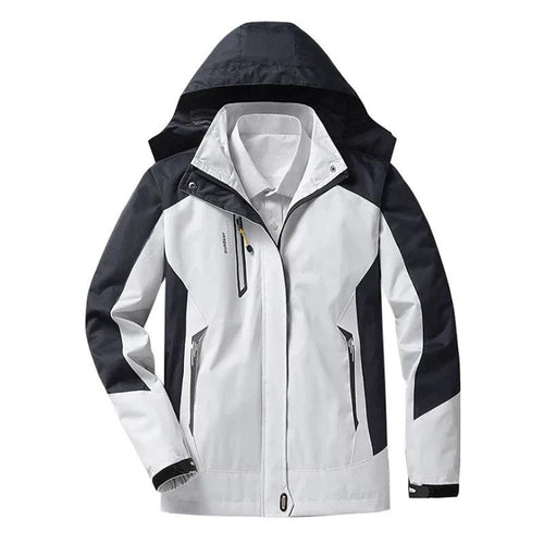 Helvano | 3-in-1 Regenjacke mit Kapuze für Damen