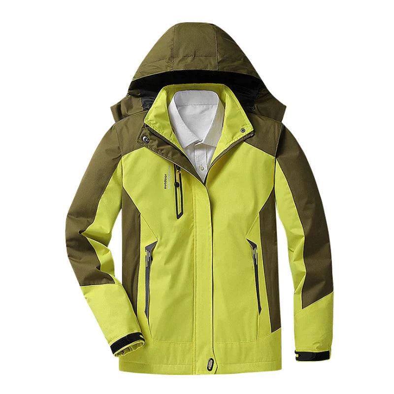 Helvano | 3-in-1 Regenjacke mit Kapuze für Damen