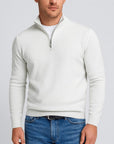 Helvano | Herren-Pullover aus Merinowolle mit V-Ausschnitt