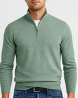 Helvano | Herren-Pullover aus Merinowolle mit V-Ausschnitt