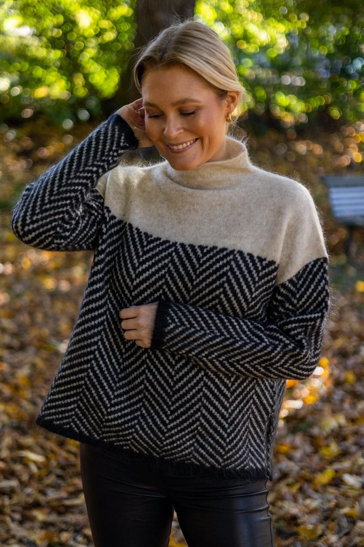 Helvano | Damen Strick-Rollkragenpullover