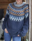 Helvano | Nordischer Strickpullover für Damen
