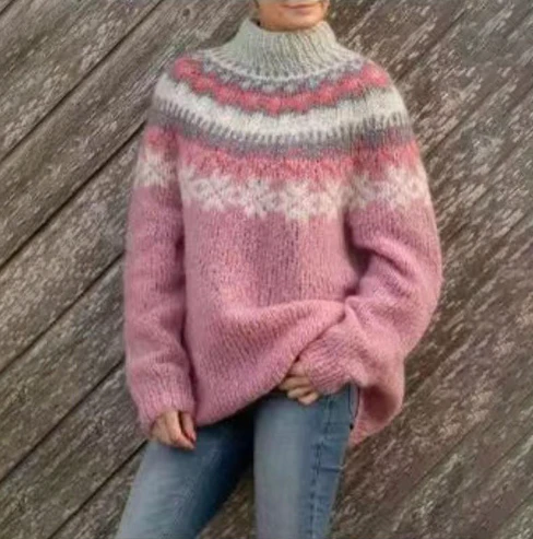 Helvano | Nordischer Strickpullover für Damen