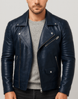 Helvano | Herren Lederjacke im Bomber-Stil