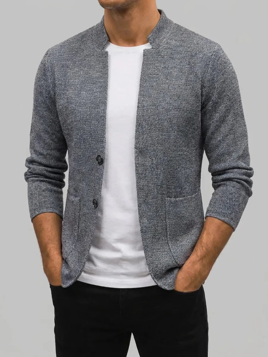 Helvano | Strickweste mit Strukturmuster für Herren
